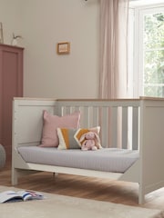 Tutti Bambini Dove Grey Oak 3 Piece Verona Nursery Furniture Set - Image 6 of 11