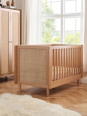 Tutti Bambini Light Oak 2 Piece Japandi Nursery Furniture Set - Image 3 of 11