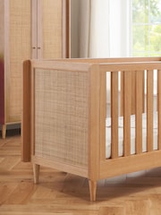 Tutti Bambini Light Oak 2 Piece Japandi Nursery Furniture Set - Image 4 of 11