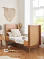 Tutti Bambini Light Oak 2 Piece Japandi Nursery Furniture Set - Image 5 of 11