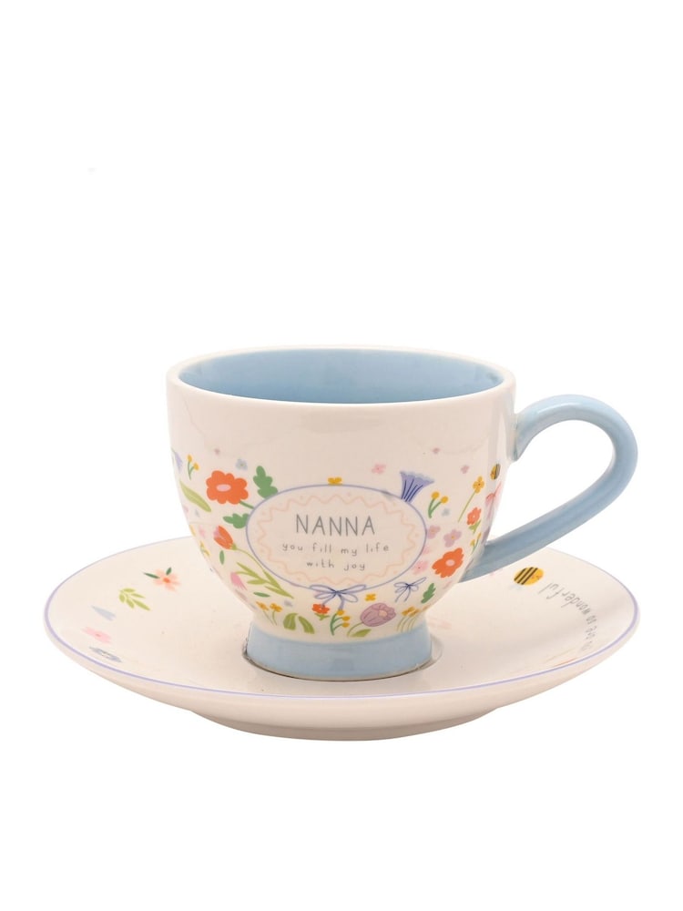 Widdop Cream Cup & Saucer Nanna - Image 1 of 3
