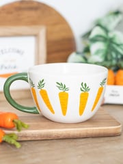 Something Different White Carrot Patch Mug - Image 1 of 1