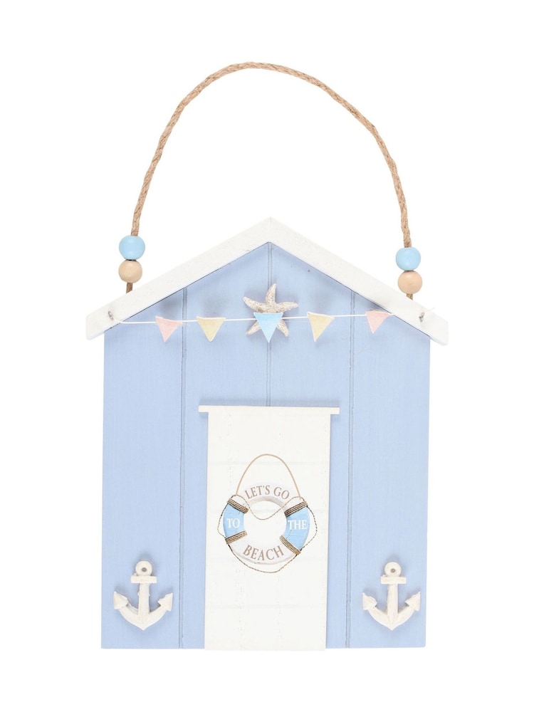 Something Different Blue Life Ring Beach Hut Hanging Decoration - Image 2 of 3