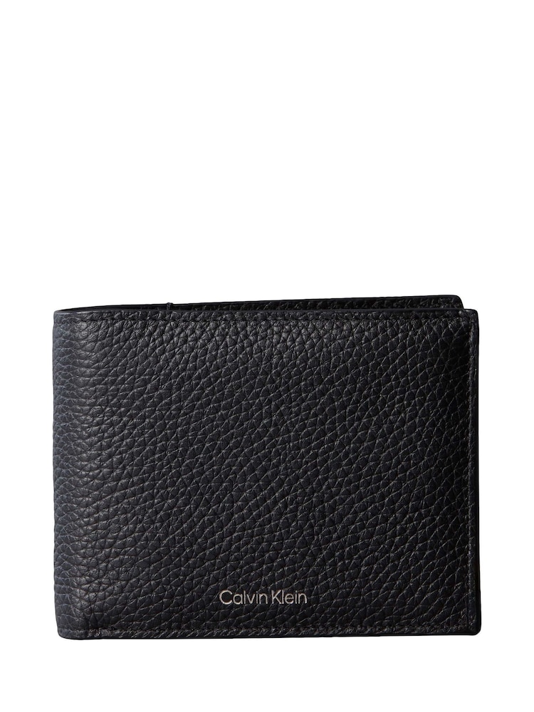 Calvin Klein Black Leather Wallet - Image 1 of 3