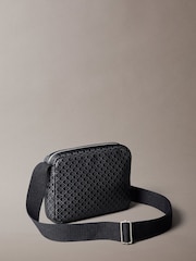 Calvin Klein Black Coated Fabric Cross-Body Bag - Image 2 of 5