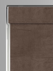 Mink Brown Mohair Made to Measure Roman Blind - Image 4 of 6