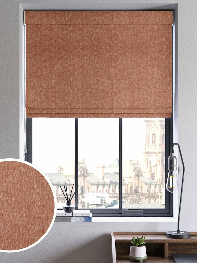 Paprika Abeille Made to Measure Roman Blinds - Image 1 of 6