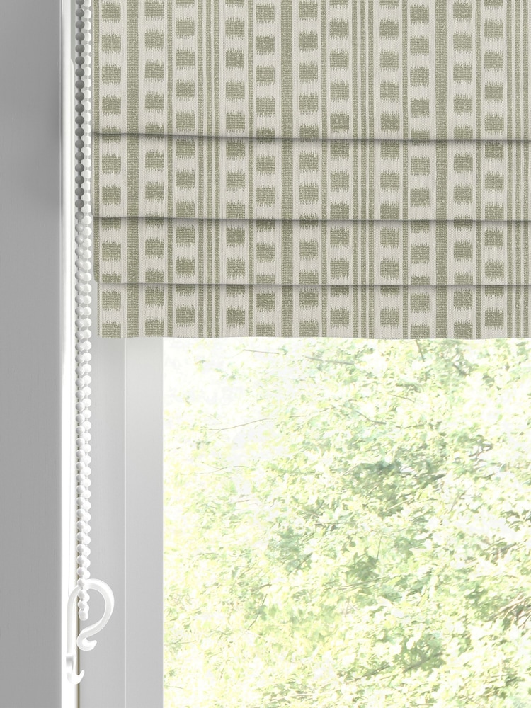 Sage Green Celot Made to Measure Roman Blinds - Image 2 of 6