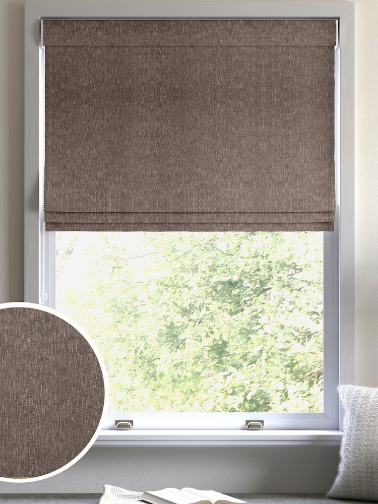 Cedar Abeille Made to Measure Roman Blinds - Image 1 of 6
