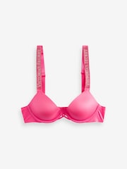 Victoria's Secret Bombshell Pink Lightly Lined Demi Shine Strap Bra - Image 1 of 3