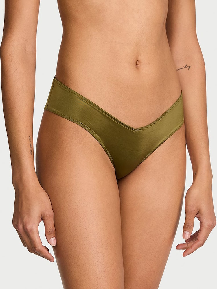 Victoria's Secret Green Chameleon Cheeky Knickers - Image 1 of 2 Victoria's Secret Green Chameleon Cheeky Knickers - Image 1 of 2