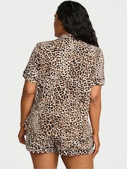 Victoria's Secret Leopard Brown Modal Short Pyjamas Set - Image 2 of 3
