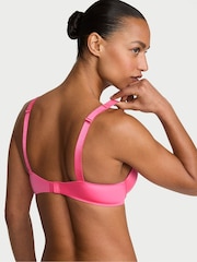 Victoria's Secret Bombshell Pink Push Up Shine Strap Bra - Image 2 of 2