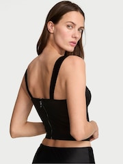 Victoria's Secret Black Lace & Satin Corset - Image 2 of 2
