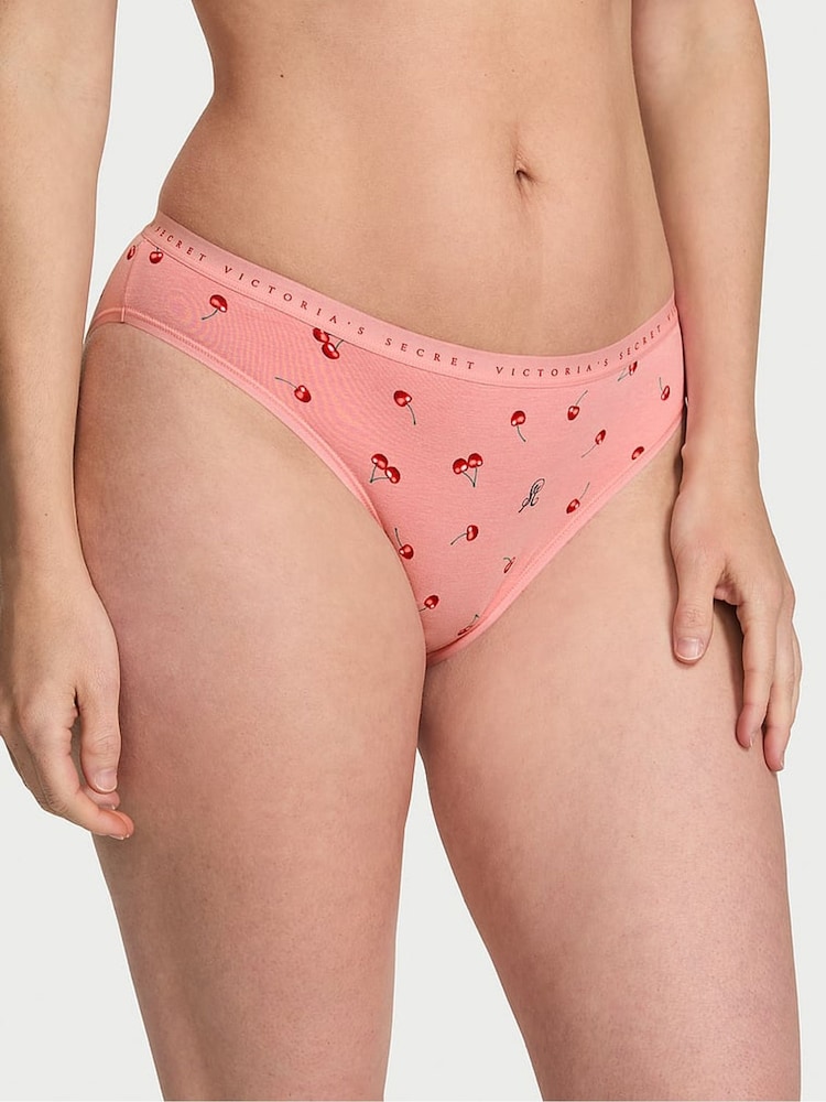 Victoria's Secret Pink Cherries Bikini Knickers - Image 1 of 2