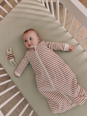 Rust Stripe 2.5 Tog Removable Sleeve Sleep Bag - Image 1 of 2