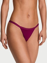 Victoria's Secret Fresh Jam Purple G String Knickers - Image 1 of 2
