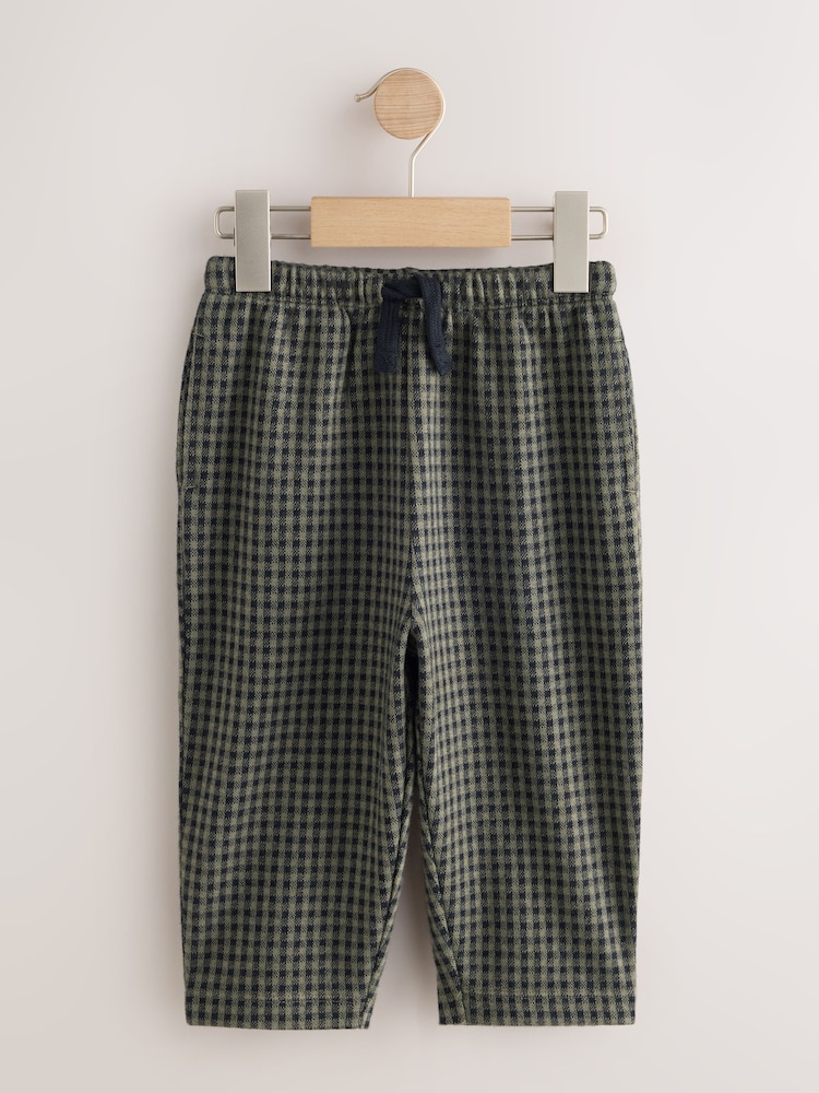 Green Textured Smart Joggers (3mths-7yrs) - Image 1 of 4
