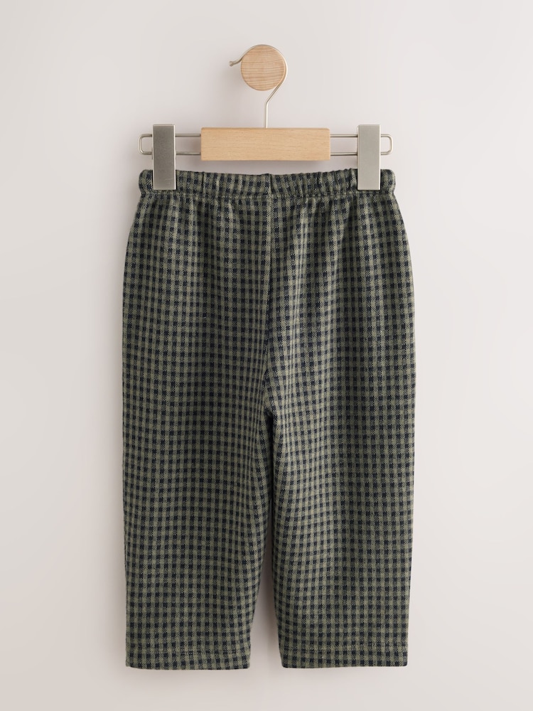 Green Textured Smart Joggers (3mths-7yrs) - Image 2 of 4
