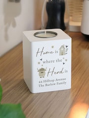 Personalised Highland Cow Tealight Holder by PMC - Image 3 of 3