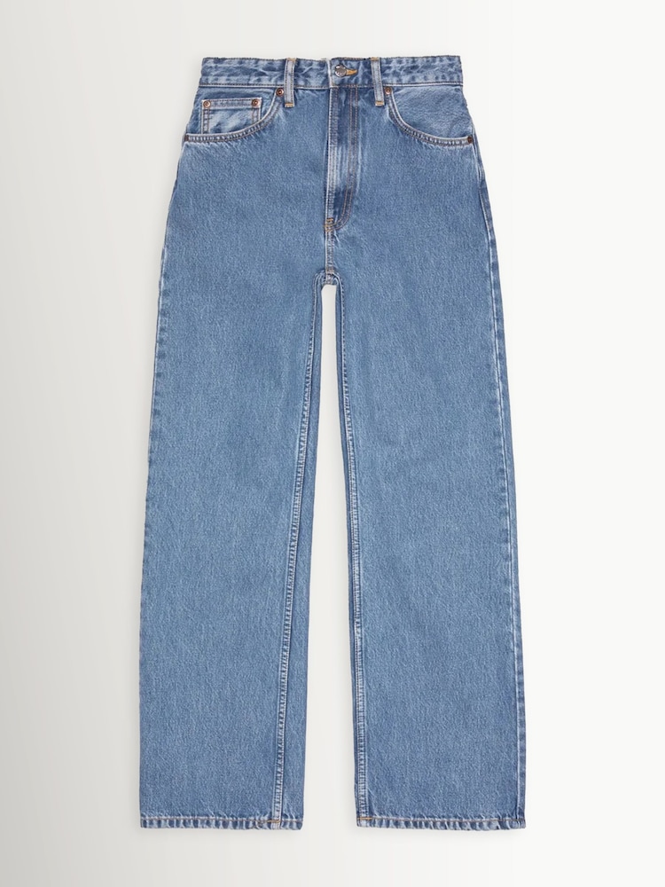 Nudie Jeans Blue Clean Eileen Jeans - Image 1 of 5 Nudie Jeans Blue Clean Eileen Jeans - Image 1 of 5