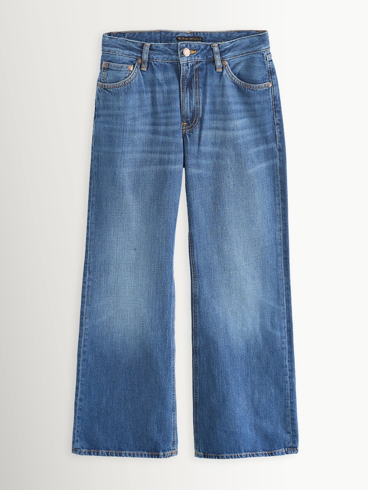 Nudie Jeans Blue Dusty Dee Jeans - Image 1 of 1 Nudie Jeans Blue Dusty Dee Jeans - Image 1 of 1