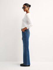 Nudie Jeans Blue Dusty Dee Jeans - Image 2 of 14