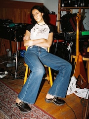 Nudie Jeans Blue Dusty Dee Jeans - Image 7 of 14
