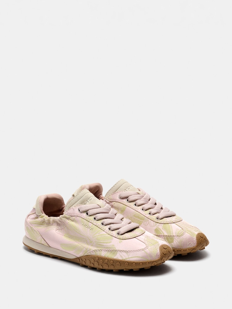 HOFF Nude Bridge Jacquard Rose Trainers - Image 2 of 6