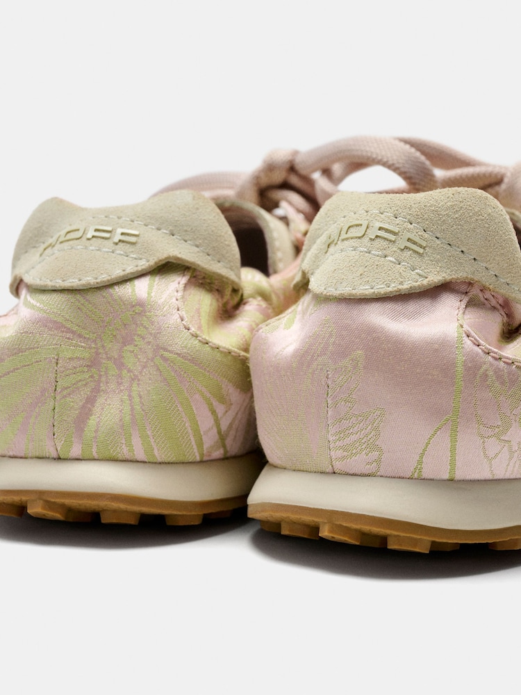 HOFF Nude Bridge Jacquard Rose Trainers - Image 6 of 6
