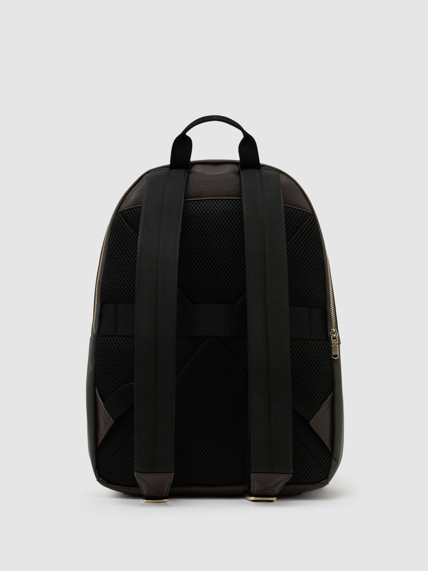 Buy Reiss Moss Green Allen Woven Zipped Backpack from the Next UK