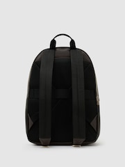 Moosgrün - Reiss Allen Gewebter Rucksack mit Reißverschluss - Bild 9 von 9