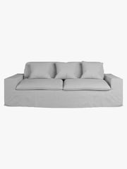 Abigail Ahern Light Grey Madison Mega 4 Seater Sofa - Image 3 of 4