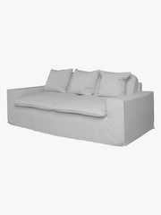 Abigail Ahern Linen Madison Sonata 3 Seater Sofa - Image 4 of 4