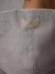 صخري - هودي ثقيل الوزن من القطن بشعار كبير الحجم من Castore - صورة 5 من 7