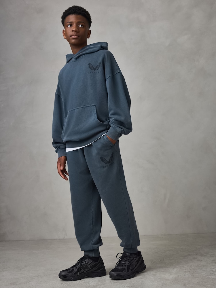 Castore Deep Grey Oversized Hoodie and Joggers Set - Image 1 of 7