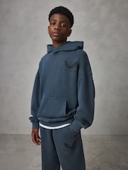 Castore Deep Grey Oversized Hoodie and Joggers Set - Image 3 of 7