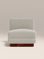 Cult Furniture Speckled Stone Harrison Boucle Accent Chair - Image 2 of 7