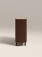 Cult Furniture Smoked Walnut Santana Wooden 2 Door Sideboard - Image 5 of 8