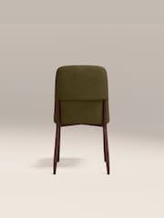 Cult Furniture Set of 2 Moss Green Amari Velvet Dining Chairs - Image 7 of 8