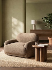 Cult Furniture Speckled Cappuccino Cloud Boucle Armchair - Image 1 of 8