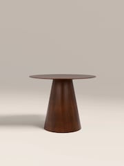 Cult Furniture Walnut Finnley 4 Seater Wooden Dining Table - Image 2 of 4