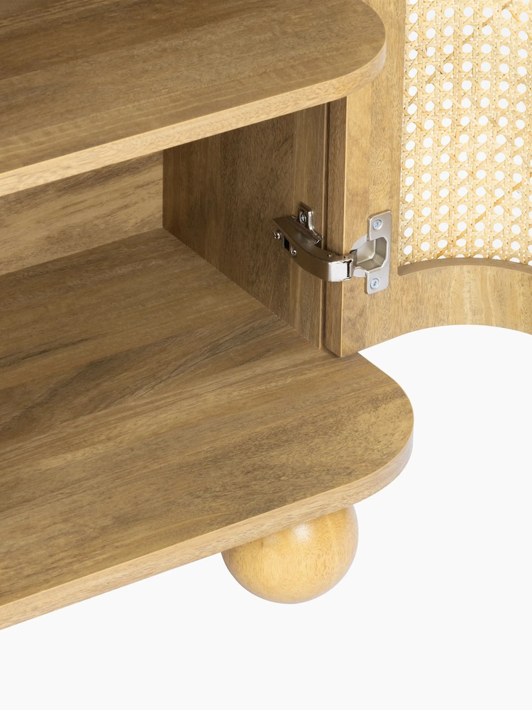 Cult Furniture Oak Effect Una Wooden 2 Door Sideboard - Image 7 of 7 Cult Furniture Oak Effect Una Wooden 2 Door Sideboard - Image 7 of 7