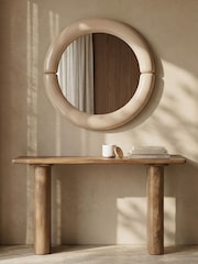 Cult Furniture Nude Morris Round Wall Gloss Mirror - Image 1 of 3