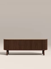 Cult Furniture Smoked Walnut Santana Wooden TV Stand - Image 2 of 8