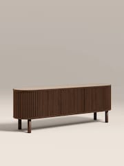 Cult Furniture Smoked Walnut Santana Wooden TV Stand - Image 3 of 8