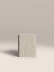 Cult Furniture Natural Sabel Square Wooden Side Table - Image 2 of 5
