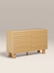 Cult Furniture Oak Effect Raphael Wooden 2 Door Sideboard - Image 3 of 7