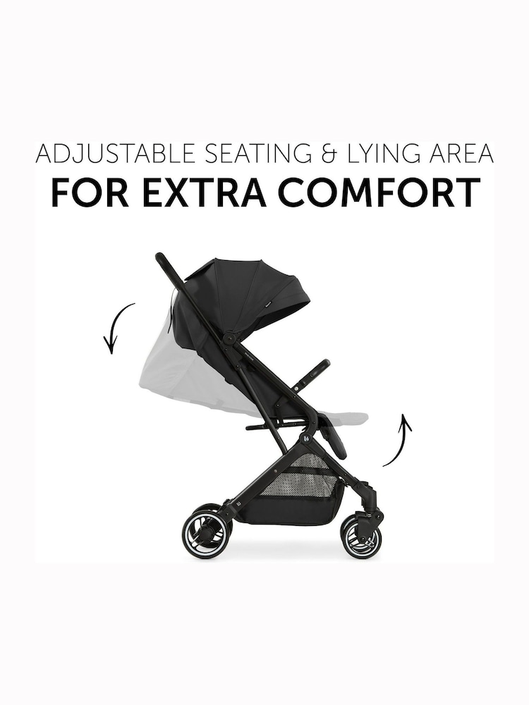 hauck Black Travel N Care Compact Pushchair - Image 6 of 6