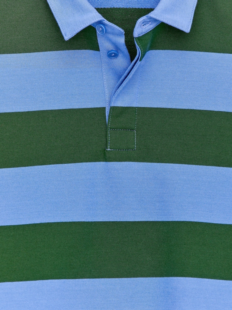 ARKET Blue Rugby Shirt - Image 2 of 2